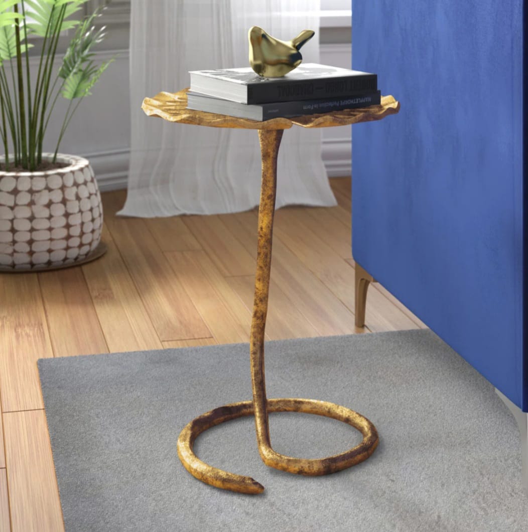Medora    Textured   Drink   Table