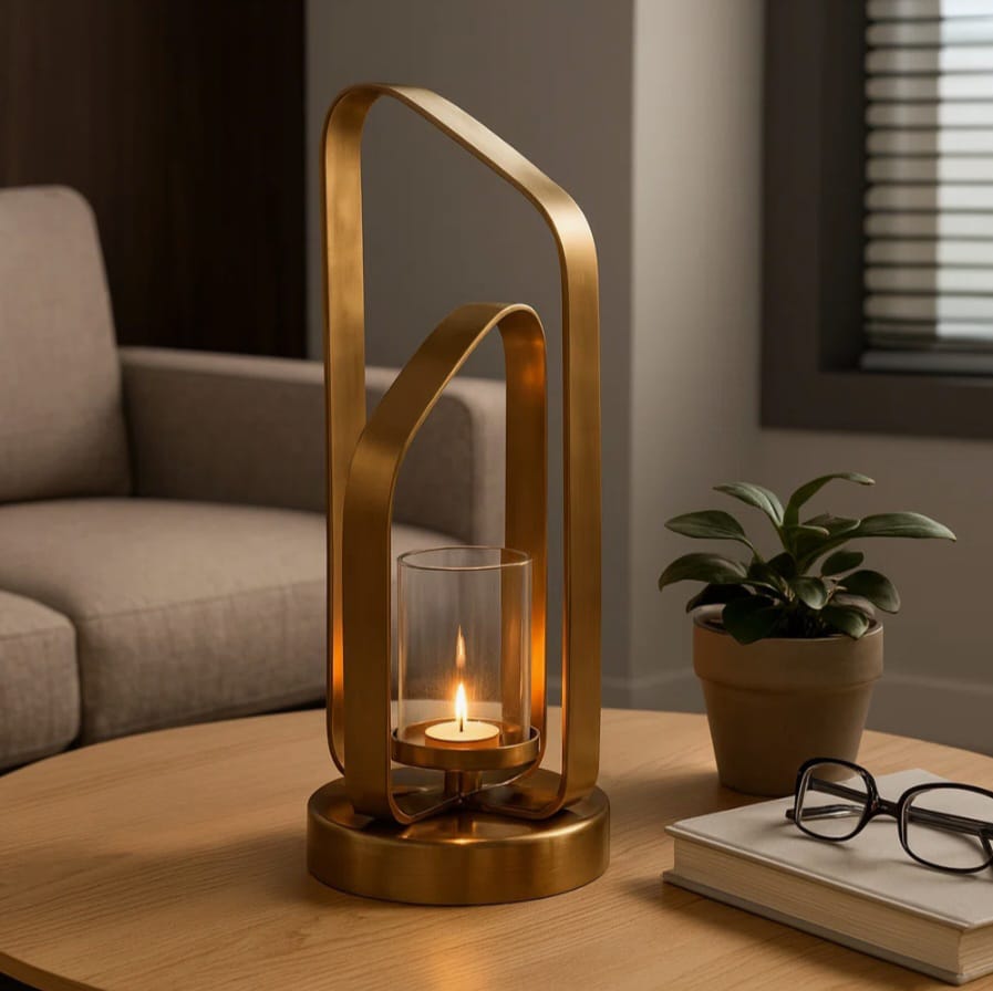 Verona   Gold   Candleholders