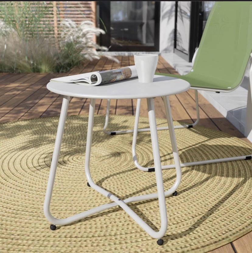 Evaan  Round Outdoor Side Table
