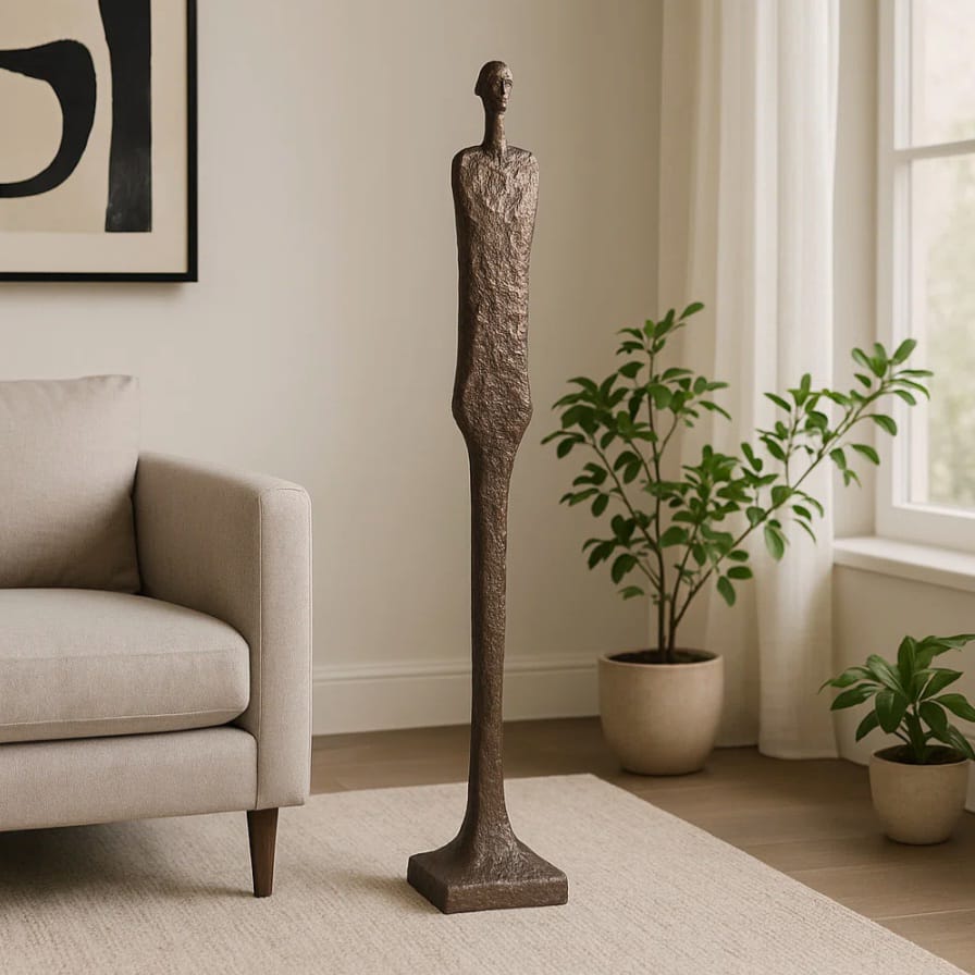 Luxury Human Contemporary Decorative Figurine Sculpture