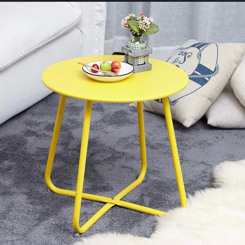 Evmora  Round Outdoor Side Table