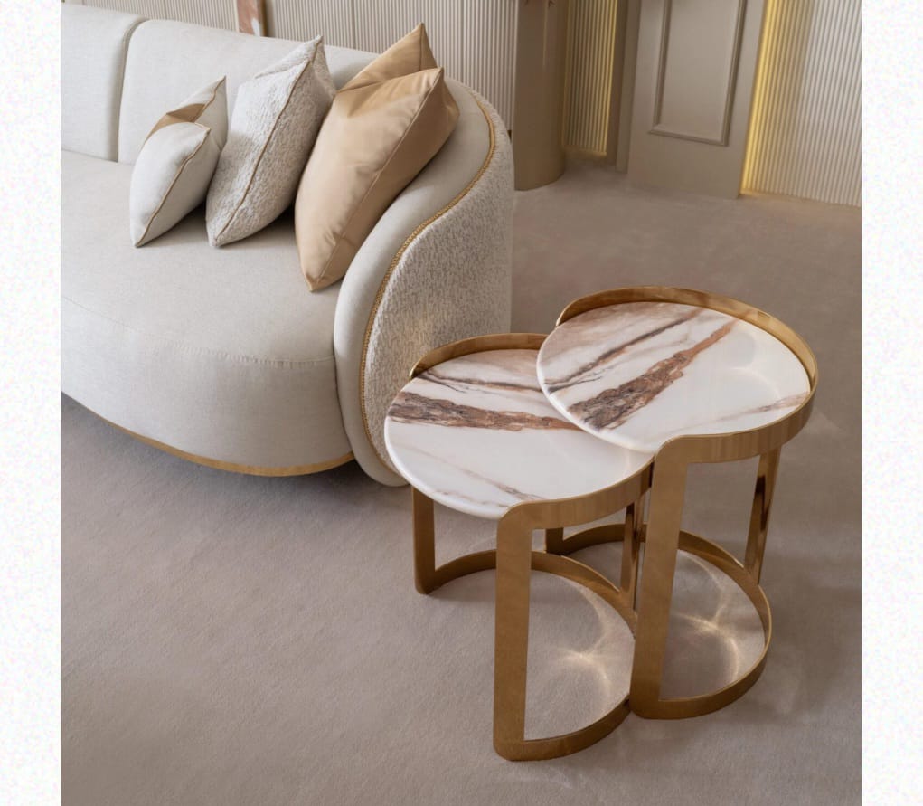 Tropez nesting table set of 2