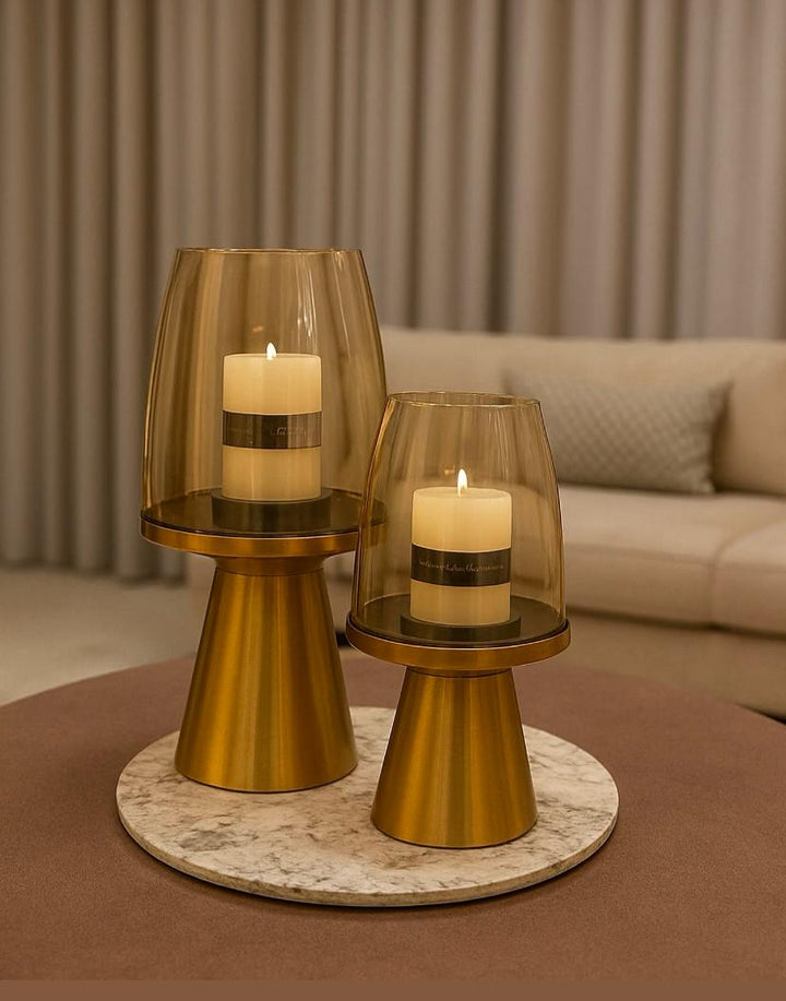 Flora    Gold   Hurricanes   Set   of   2