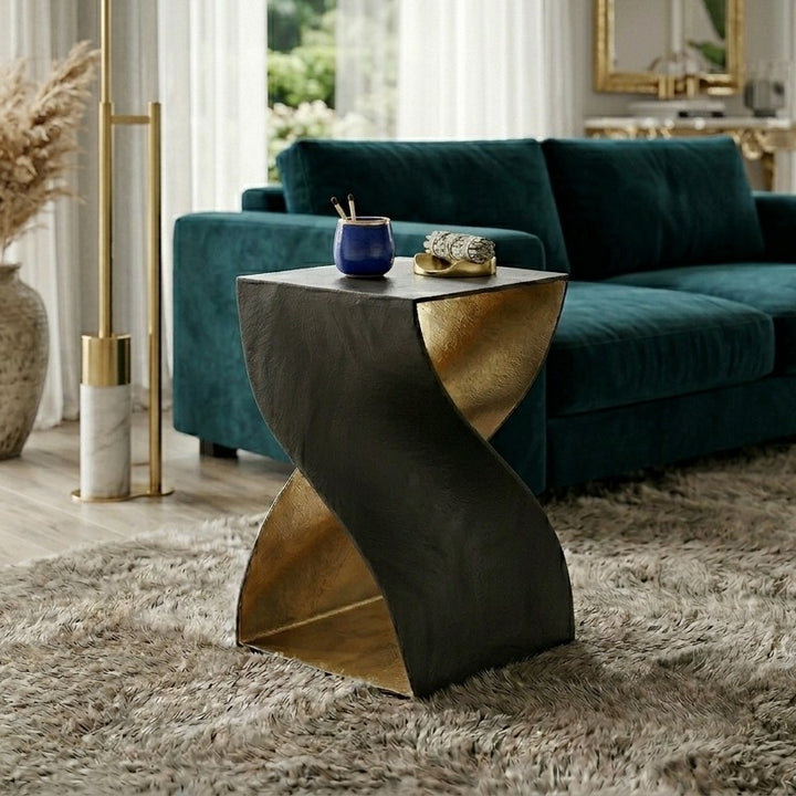 Laguna Floor Shelf End Table