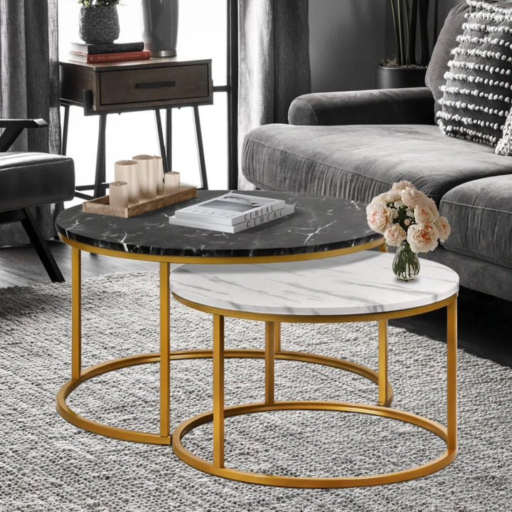 Fimora marble coffe table