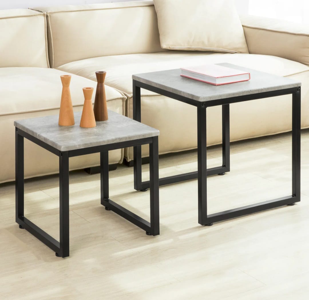 Caegan 2 Piece Nest of Tables