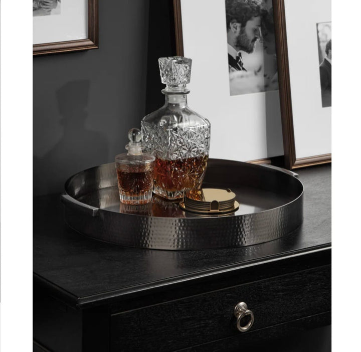 Nova serving hammered tray