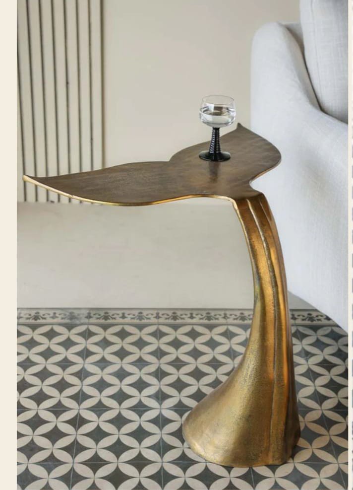 mermaid tail side table