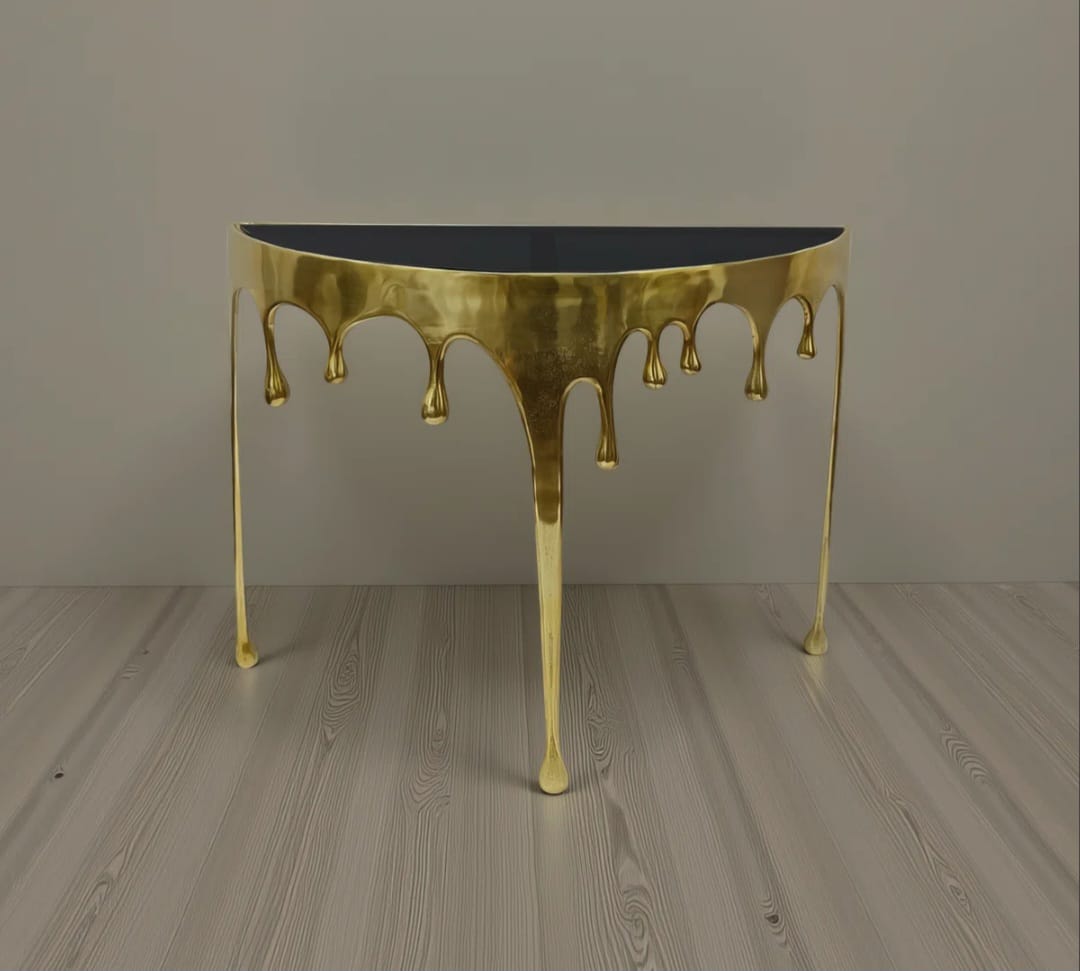 Capri Sofa Drip  Console Table