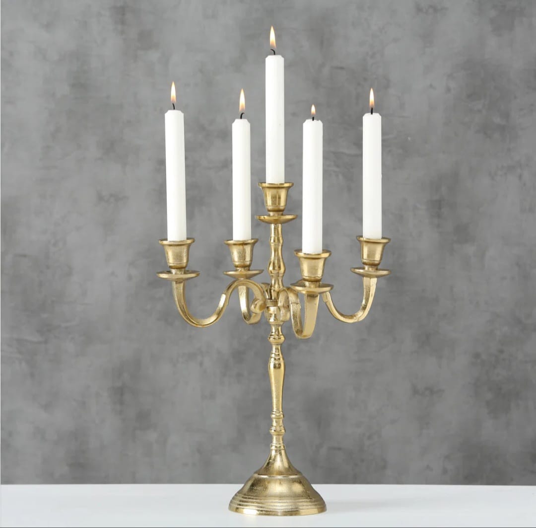 Hampton  Metal Tabletop Candelabra