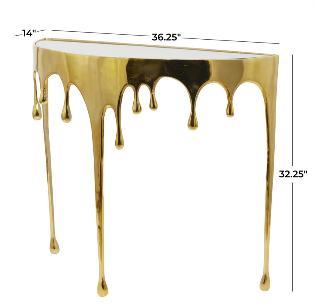 Moderna Drip Living Room Console Table
