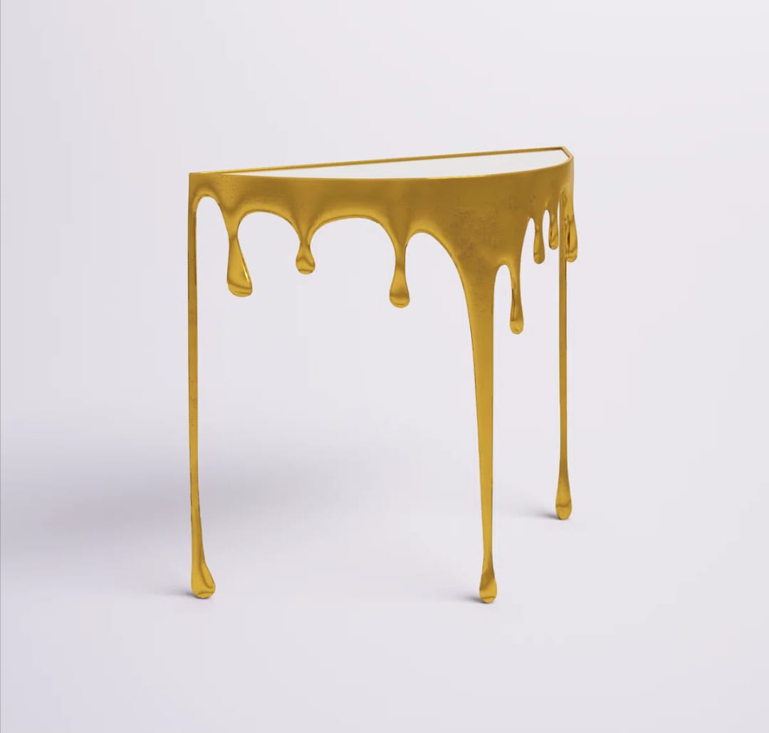 Moderna Drip Living Room Console Table