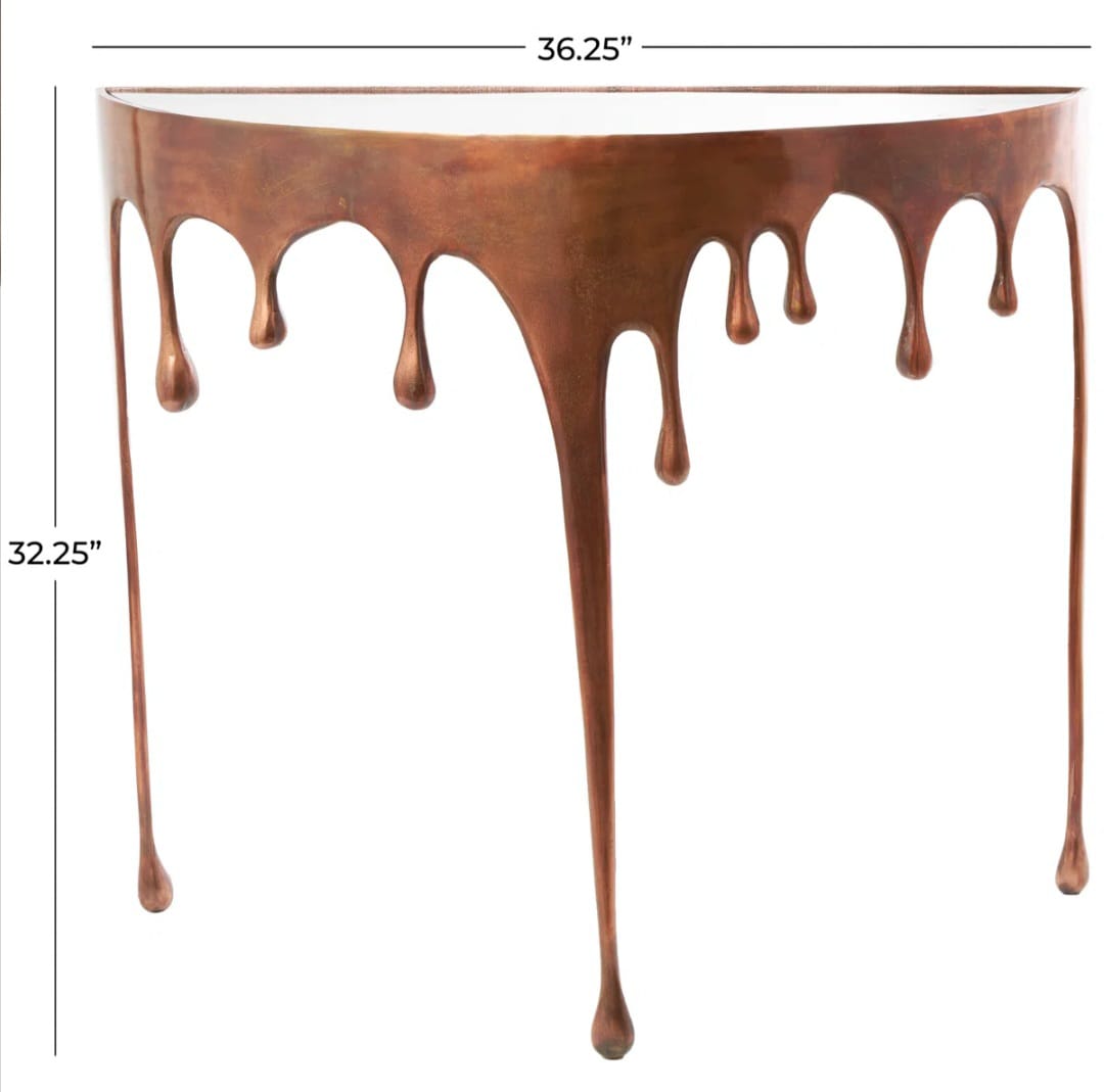 Florence  Drip Living Room Console Table