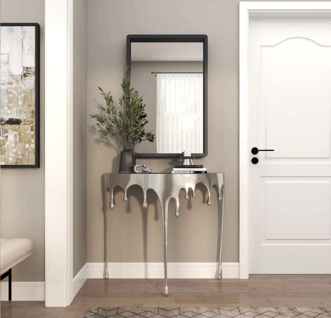 Laara  Drip Living Room Console Table