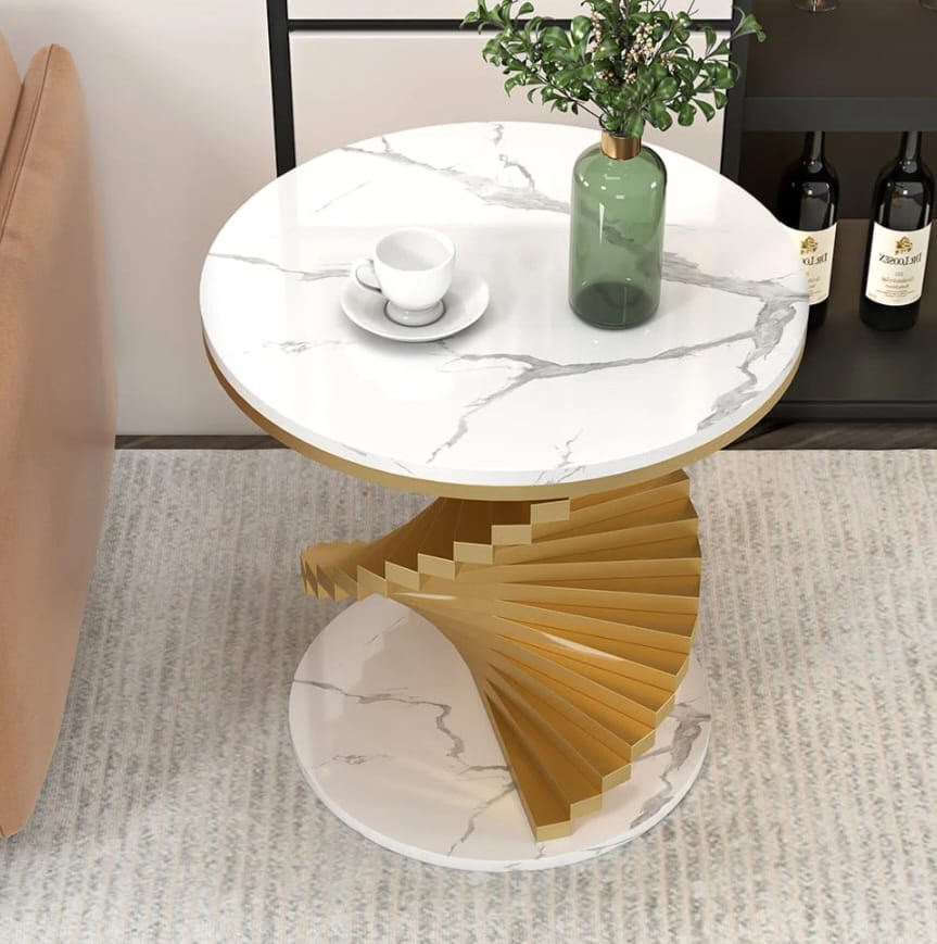 Roza Scarlett   Gold   Table