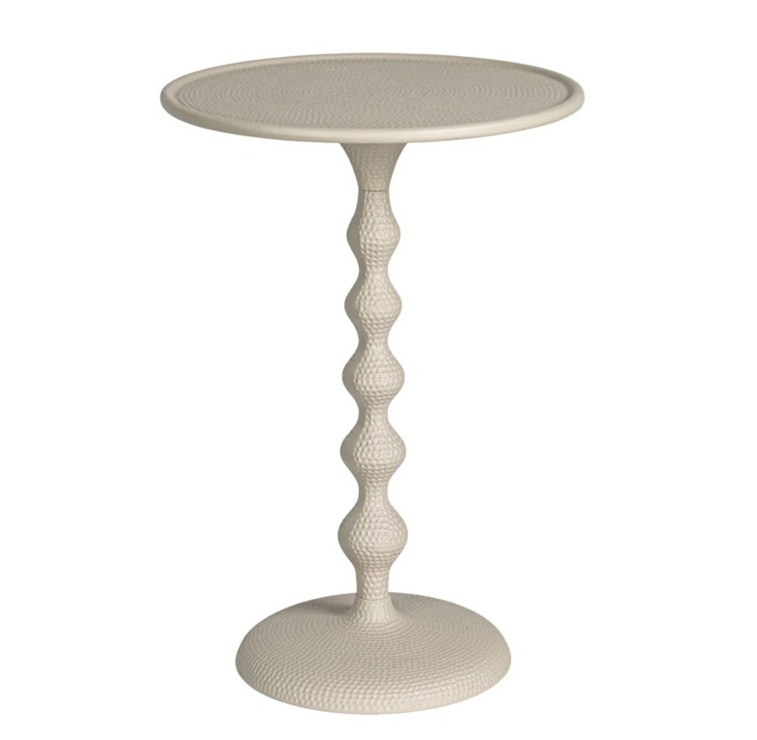 Eden Hammered Metal Side Table