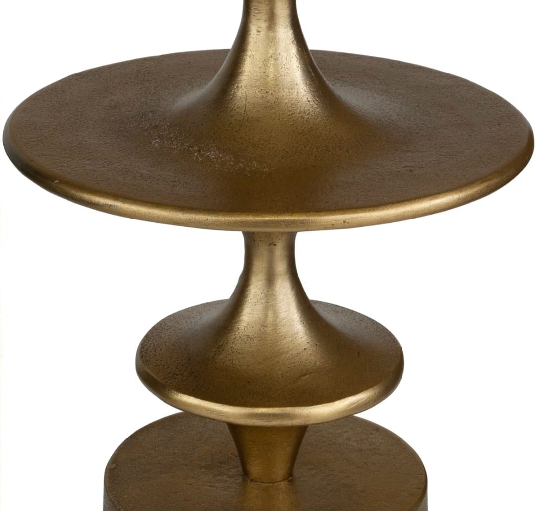 Elina  Brass Accent Table