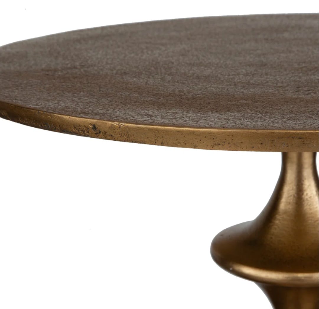 Elina  Brass Accent Table