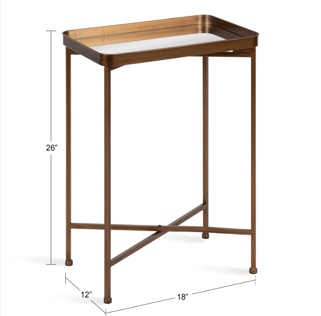 Elaaf Tray Top End Table