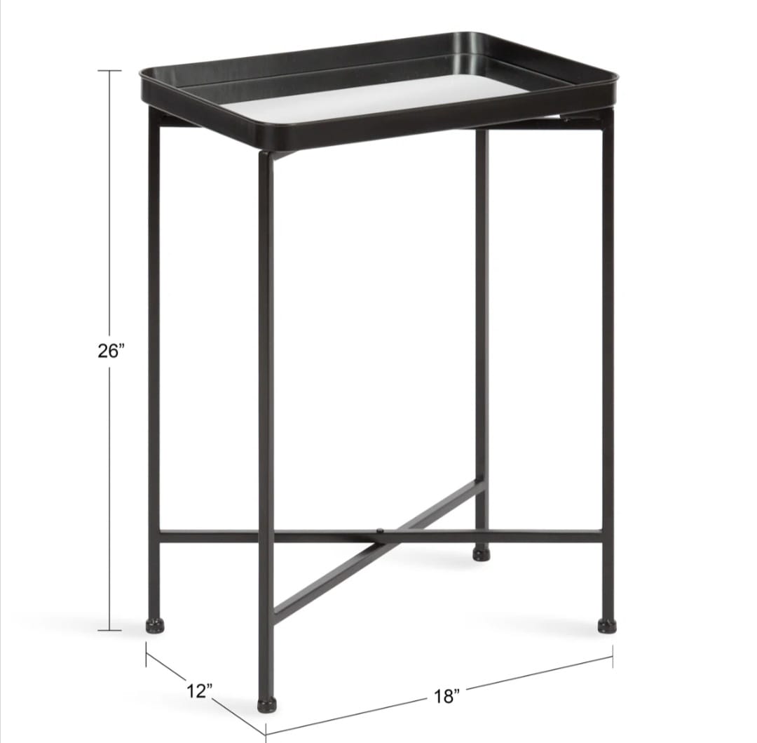 Florence  Tray Top End Table