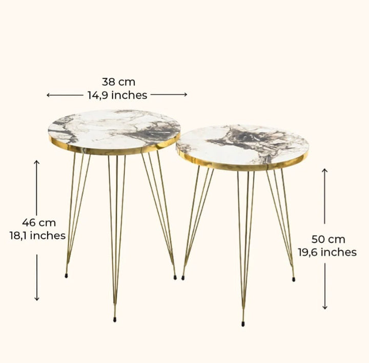 Oslo Nesting Table Set of 2