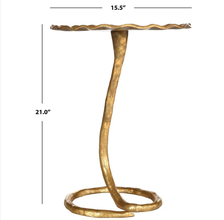 Medora    Textured   Drink   Table