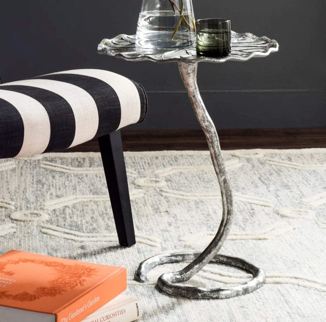 Amaar Textured Drink Table