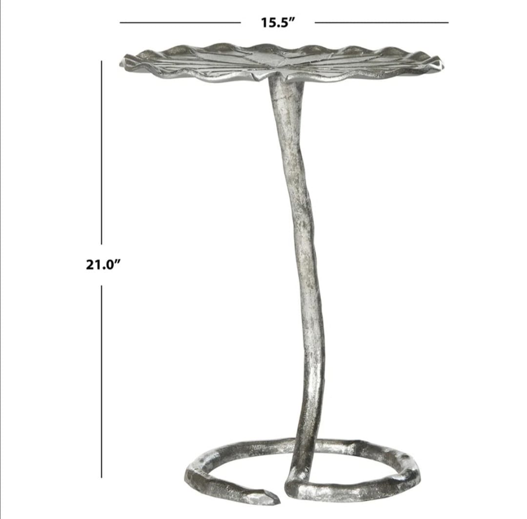 Amaar Textured Drink Table