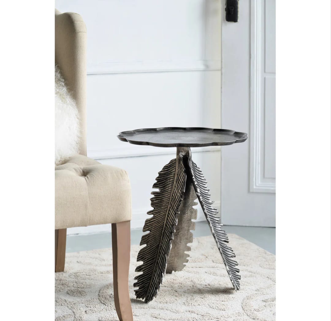 Nucles Leaf Side Table With