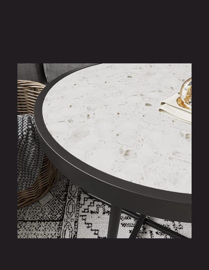 Ebaar  Round Outdoor Side Table