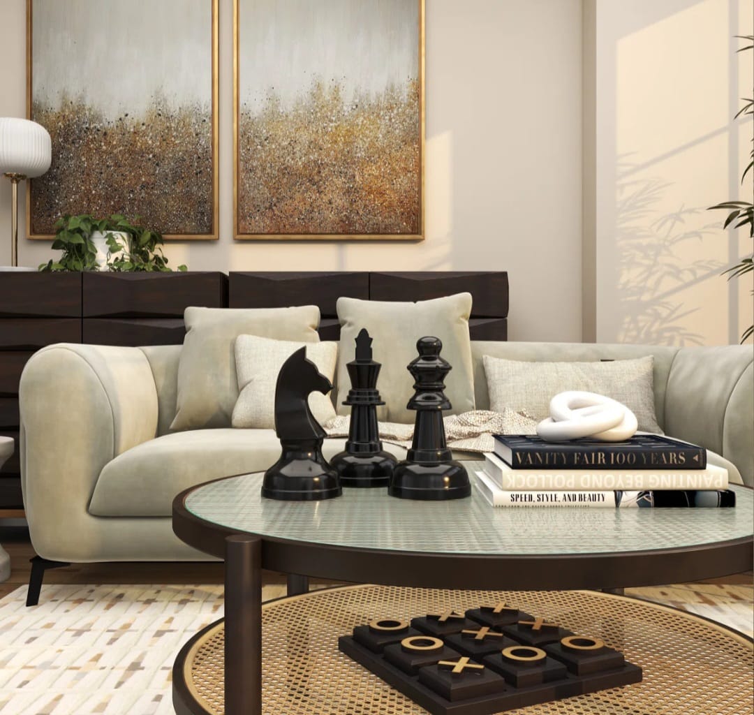 Oversized   Chess   Decorative   Accent    Set   of   3