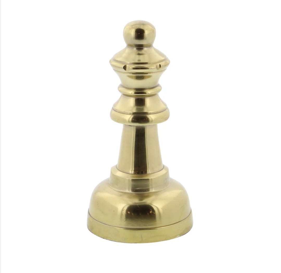 Oversized   Chess   Decorative   Gold   Accent   Set   of   3