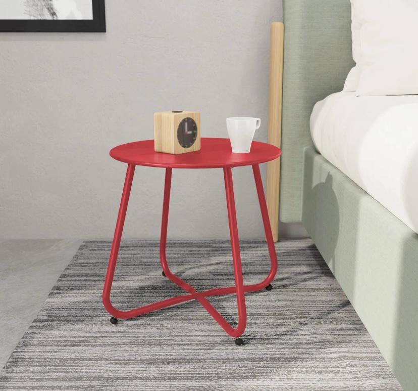 Evrona Round Outdoor Side Table