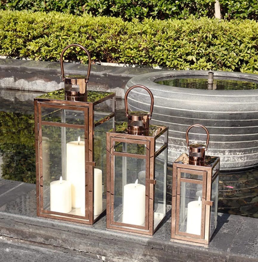 Laara Lantern set of 3