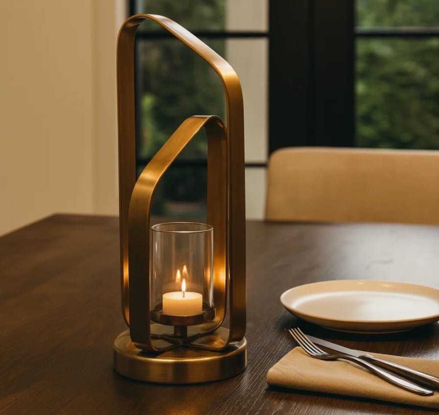 Verona   Gold   Candleholders