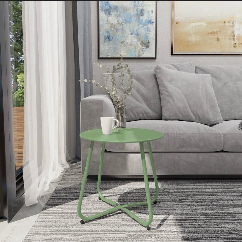 Evros Round Outdoor Side Table