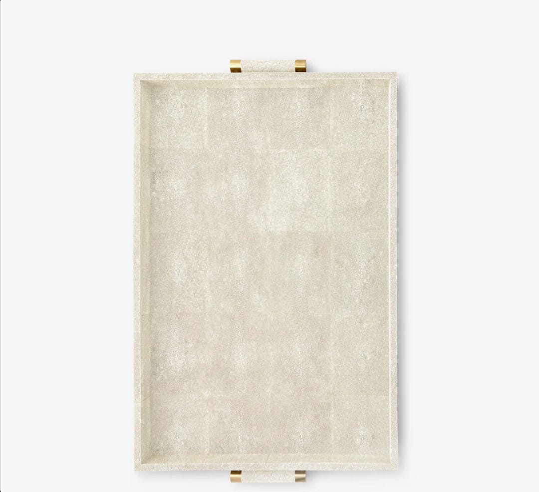 Classic Shagreen Butler Tray