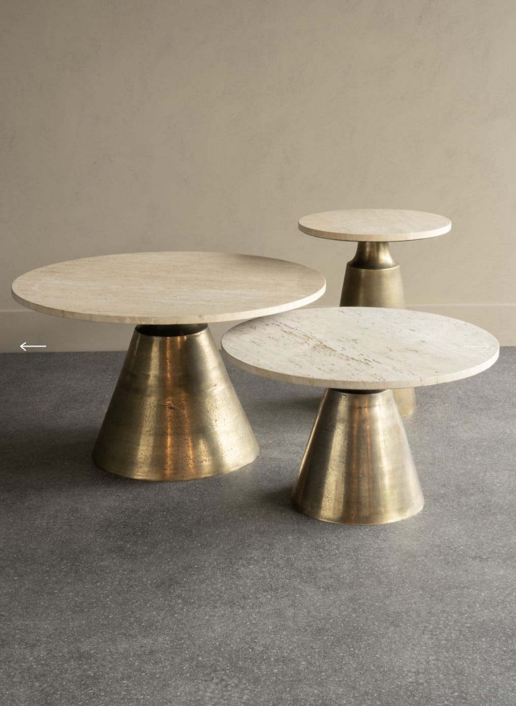 Isabella  coffe table set of 2