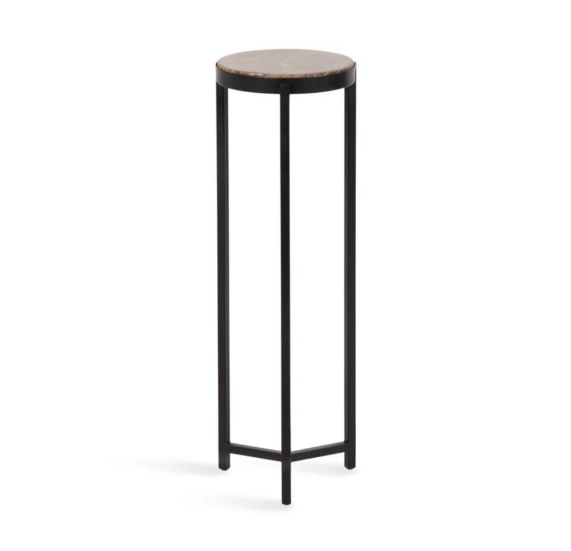 MARGO ROUND METAL DRINK TABLE