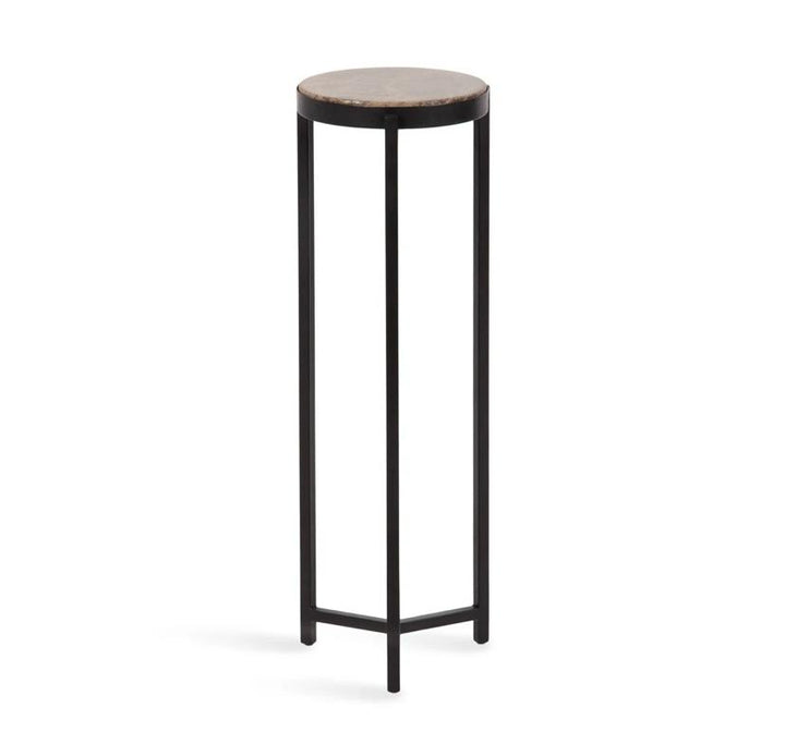 MARGO ROUND METAL DRINK TABLE