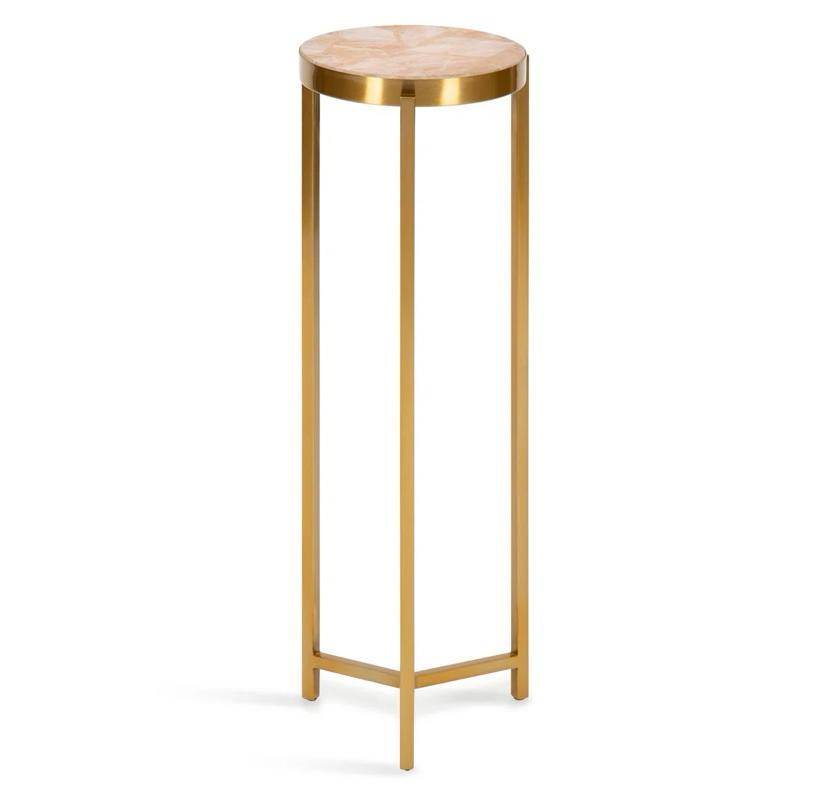 Vare Round metal drink table