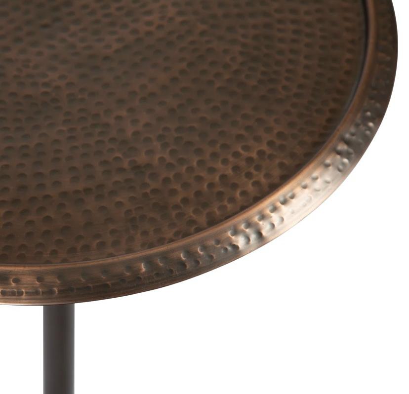 Alex Iron Top End Table