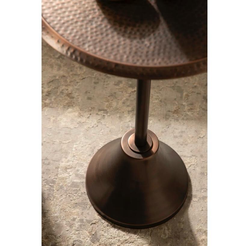 Alex Iron Top End Table