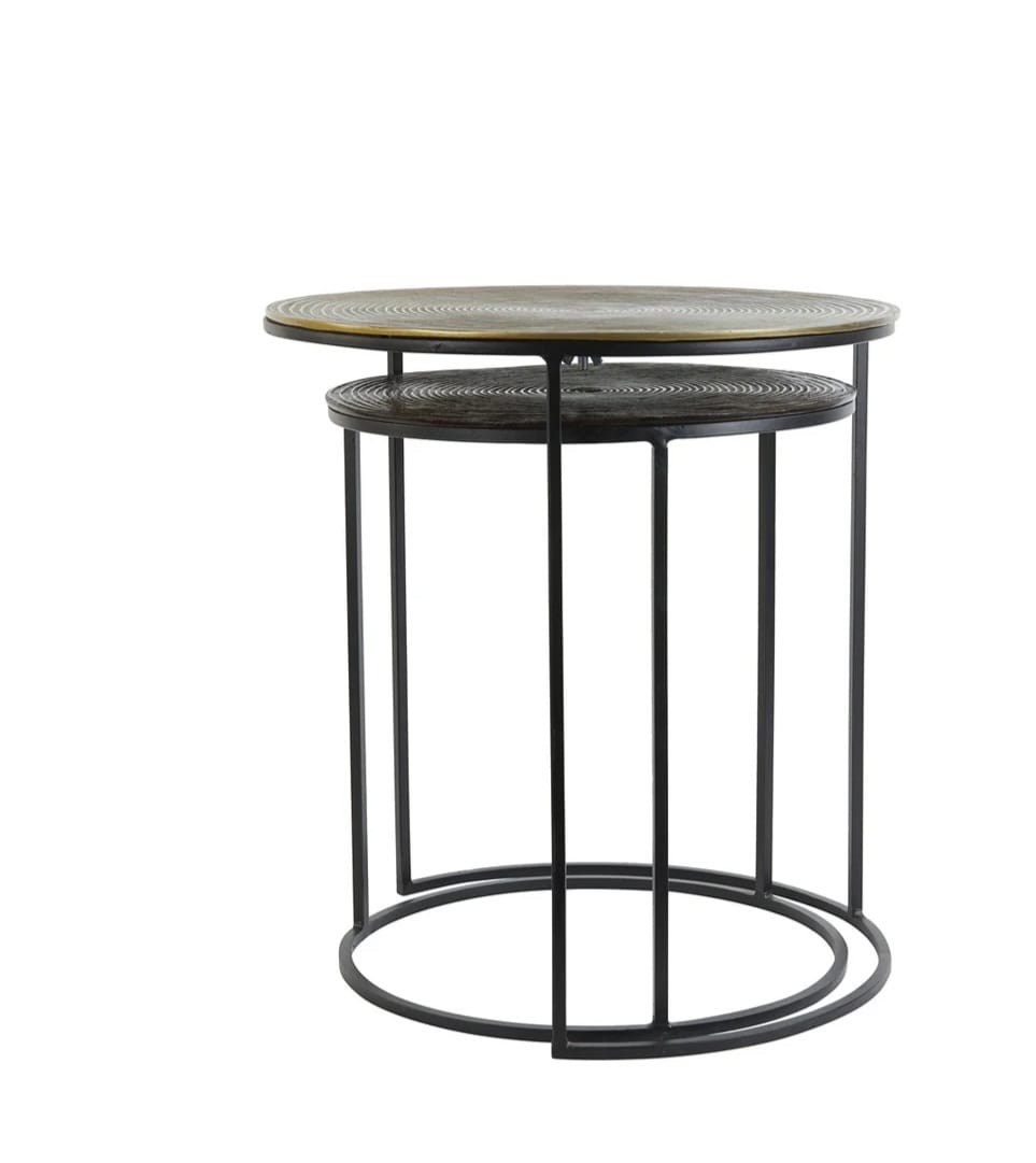 Talca set of 2 side table
