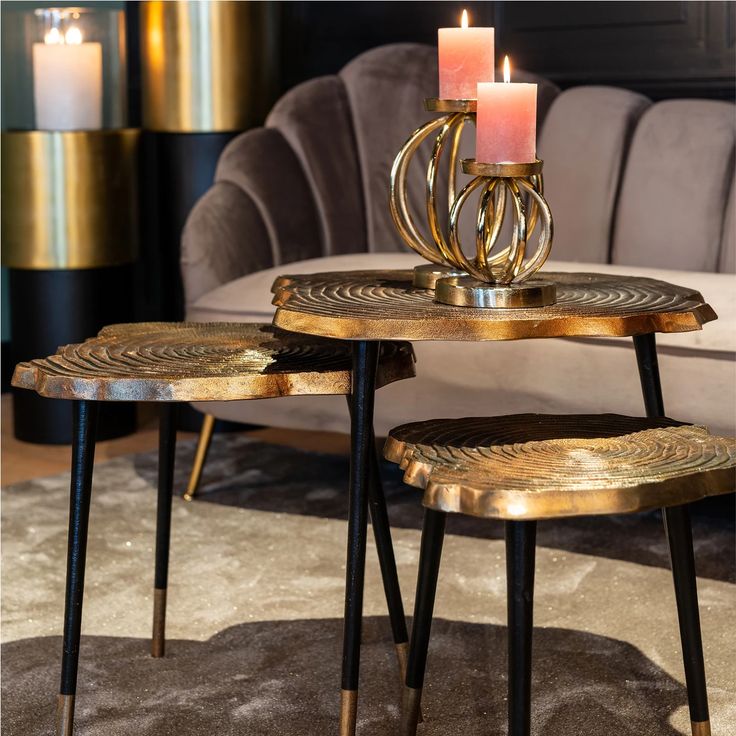 Glaxy    Table   Set   of   3