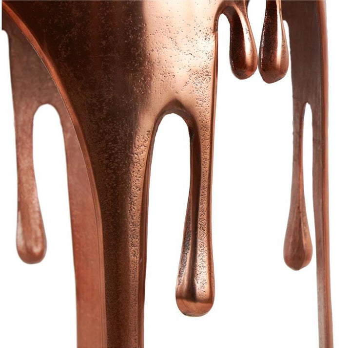Deco Melting Drip Side End Accent Table
