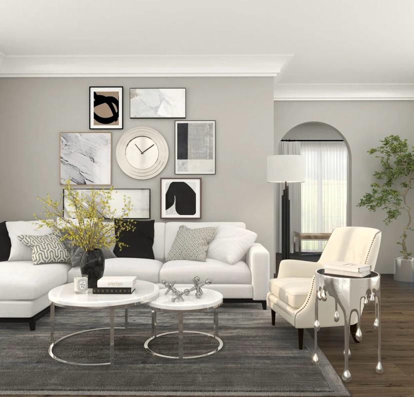 Adore Melting Drip Side End Accent Table