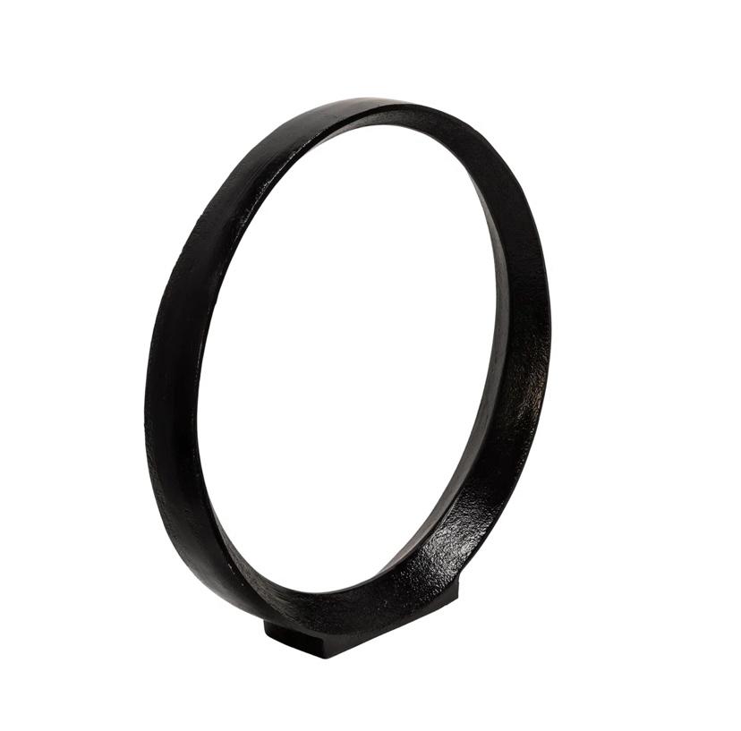 Roza Set of 2 Metal Ring Sculptures
