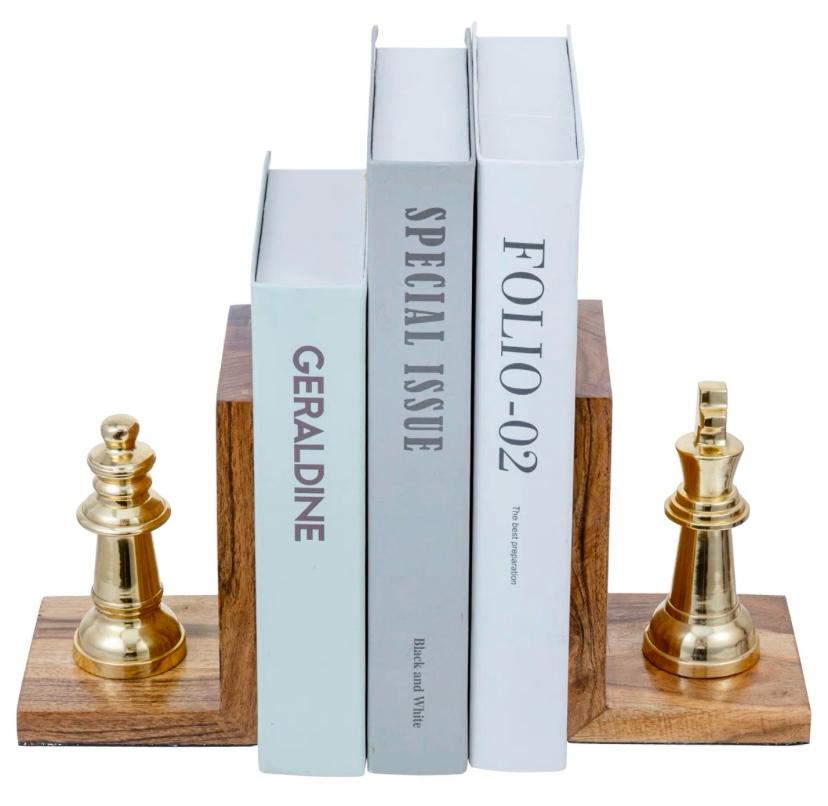 Mora  Chess Decorative Bookends set of 2