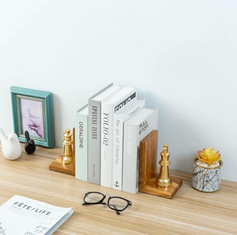 Mora  Chess Decorative Bookends set of 2